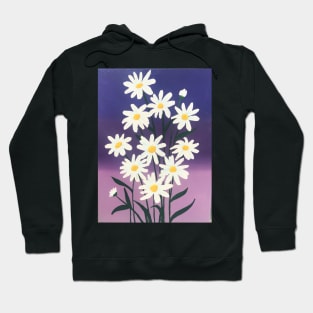 Purple Daisy Bouquet Hoodie